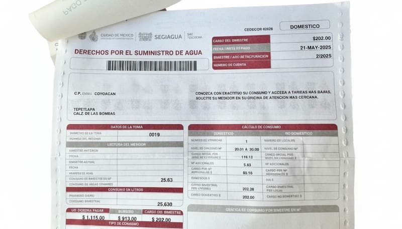 El Gobierno de la Ciudad de México y SEGIAGUA exhortaron a todos los capitalinos a realizar la validación de pagos para evitar cortes y restricciones en el suministro de agua.