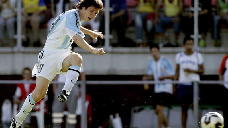Lionel Messi en el Mundial Juvenil 2005