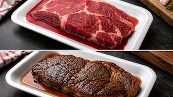 No es sangre ni desperdicio: qué es el líquido rojo de la carne y por qué nunca deberías lavarla