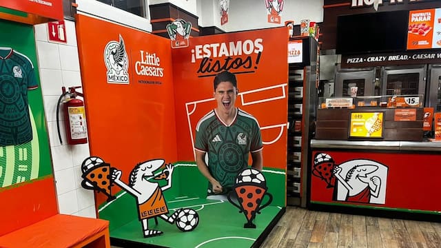Little Caesars acelera para el Mundial: De la entrega rápida a la experiencia en tienda