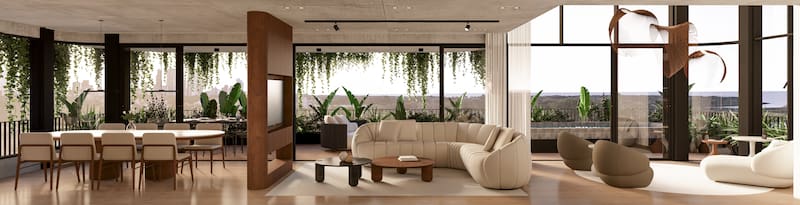 Living-comedor Vera Cyma