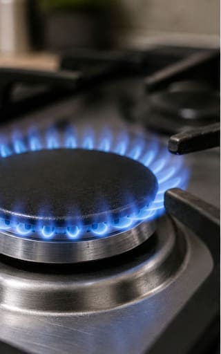 Qué significa que la llama de la cocina salga amarilla en lugar de azul y cuándo hay que prestarle atención