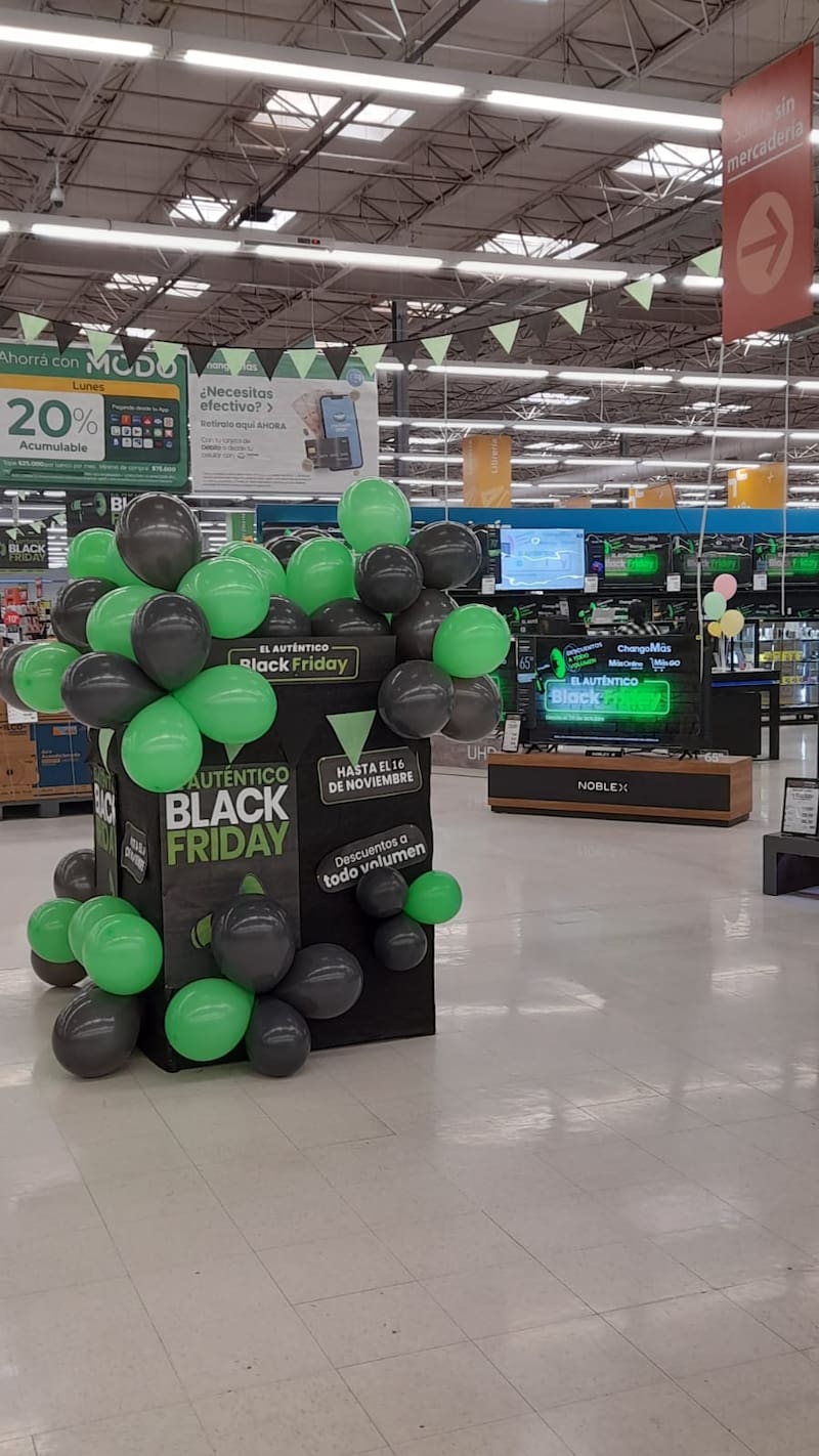 ChangoMâs inicia una nueva edición de su clásico evento "El Auténtico BLACK FRIDAY".