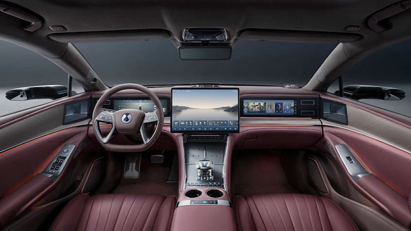 Llega el auto chino eléctrico con mayor autonomía del mundo: dura más de 1000 kilómetros y tiene 1100 caballos de fuerza. Foto: Denza