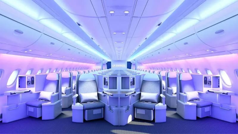 Llega el avión de dos pisos que revoluciona los viajes: a qué destinos va y cuánto cuesta el pasaje. Foto: Airbus