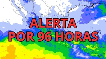 Llega el diluvio del año este viernes 21 de agosto: 96 horas de tormentas intensas y vientos de hasta 70 km/h