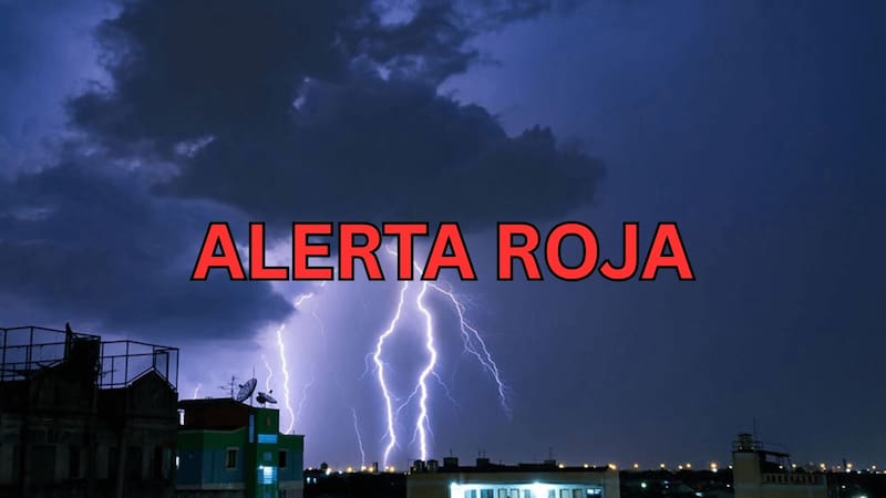 Las tormentas serán por 24 horas con posibilidad de extenderse.
