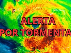 Llega un diluvio este lunes 7 de septiembre: tormentas con granizo y fuertes lluvias con ráfagas de viento