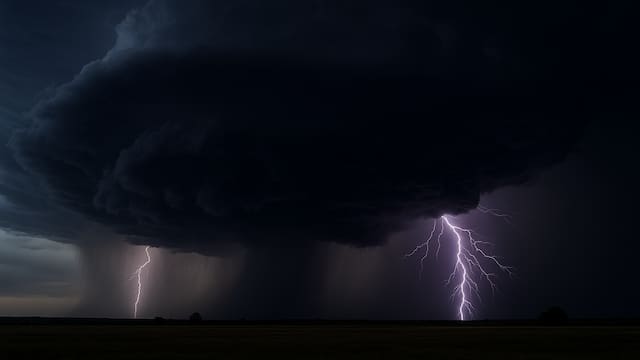 Se aproxima una tormenta negra para este jueves 27 de agosto: lluvias y fuertes vientos golpearán Aragón, La Rioja, Asturias y Cantabria
