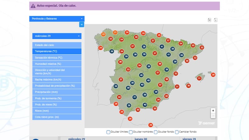 Llega un anticiclón al país que provocará una nueva ola de calor por cinco días seguidos y traerá temperaturas de hasta 42°C: las zonas afectadas
