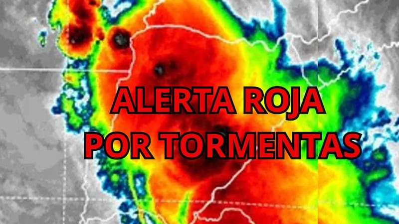 Llega un diluvio histórico y hay alerta roja por tormentas, ráfagas de viento y granizo: cuáles son las zonas en peligro extremo
Fuente: Canva