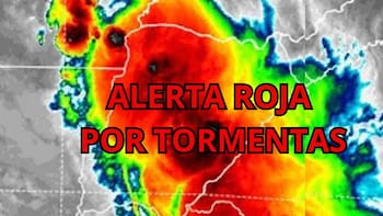 Se viene un diluvio histórico con tormentas por 72 horas: intensas lluvias y ráfagas de viento de 60 kilómetros por hora