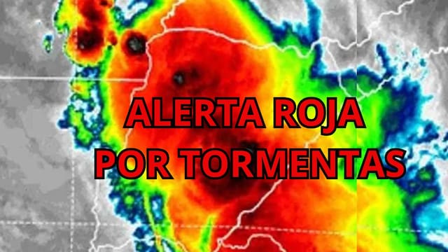 Se viene un diluvio histórico con tormentas por 72 horas: intensas lluvias y ráfagas de viento de 60 kilómetros por hora