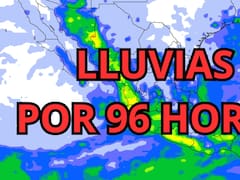Llega un muro de nubes que traerá tormentas por 96 horas: un ciclón provocará lluvias y caída de granizo en estas zonas