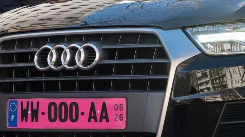 Llegan las matrículas rosas: por qué los autos deben tener esta chapa obligatoriamente