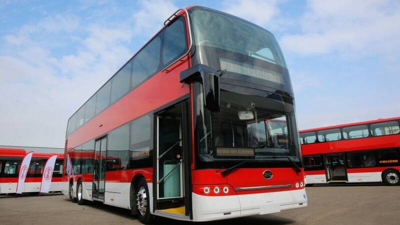 Llegaron los colectivos de dos pisos: sus horarios y frecuencias. Foto: Ministerio de Transporte de Chile