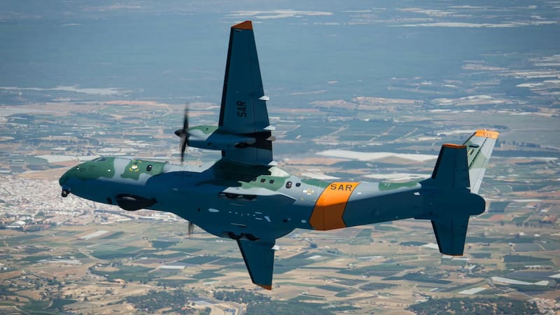 Llegó el nuevo avión de carga que fortalecerá al Ejército | Fue construido en el país y es el orgullo nacional