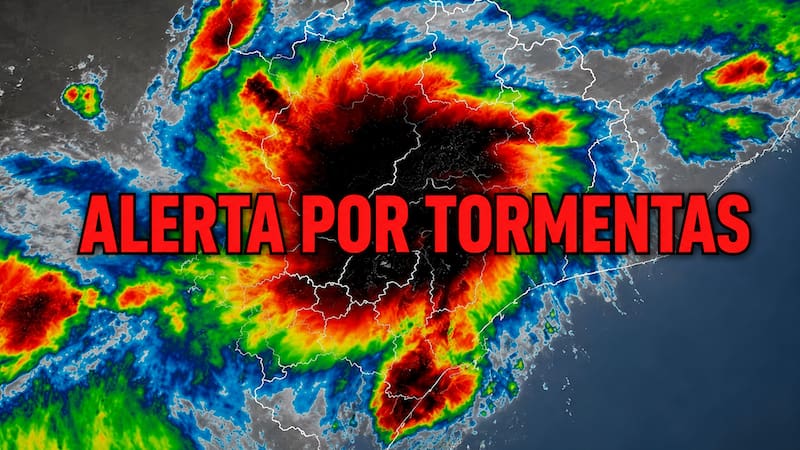 Llegó una fuerte tormenta: estas son las provincias que podrían verse más afectadas