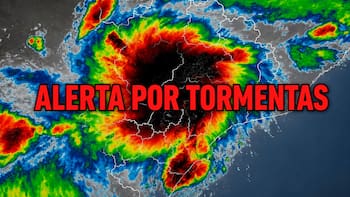 Se aproxima un diluvio de tormentas eléctricas este martes 18 y miércoles 19: lluvias violentas y fuertes ráfagas de viento de hasta 136 km/h