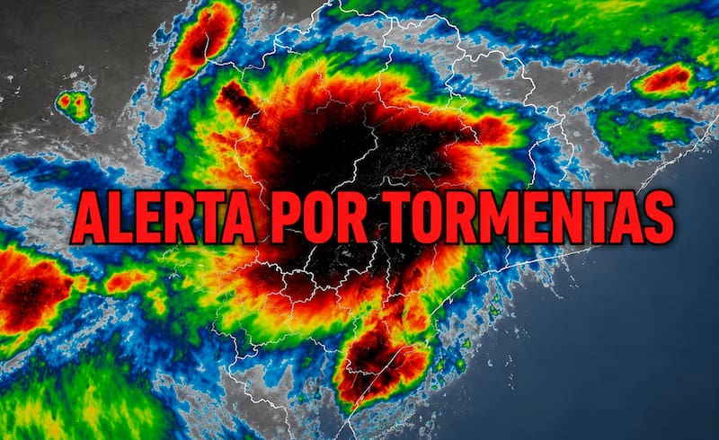 Llegó una fuerte tormenta: estas son las provincias que podrían verse más afectadas