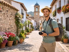 El pueblo más pequeño del país tiene solo seis calles: atrae a los turistas por sus viviendas tradicionales