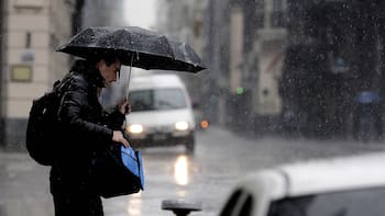 Pronóstico del tiempo: ¿hasta cuándo va a llover en el AMBA?