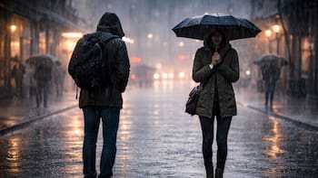 Un techo de nubes cubre el país y trae fuertes lluvias y bajas temperaturas: todas estas zonas están en alerta