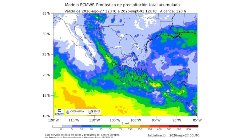 Llega el diluvio del mes el viernes 28 de agosto: alertan por una tormenta helada con granizo y ráfagas de viento superiores a 70 km/h