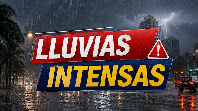 El clima golpeará con fuerza y habrá lluvias intensas, tormentas eléctricas y riesgo de inundaciones