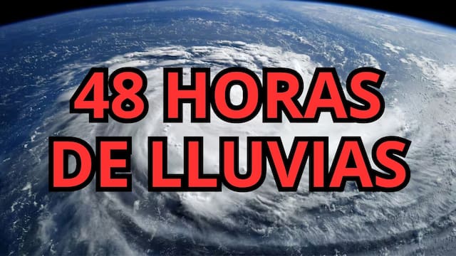 Se viene el primer diluvio de septiembre este martes 1: más de 48 horas de lluvias intensas, granizo y fuertes vientos