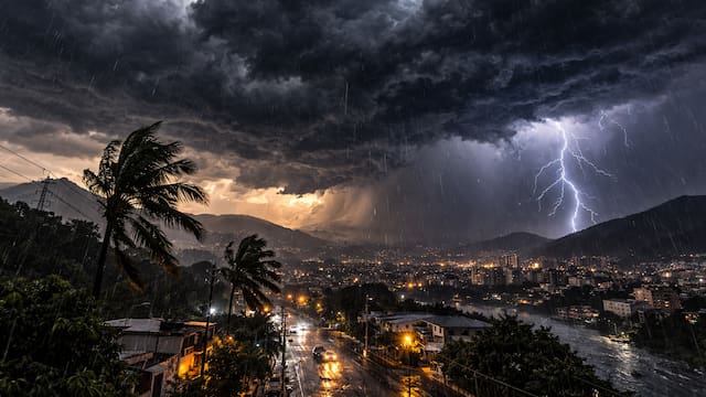 Se aproxima la “tormenta del siglo” en marzo: una ola de calor se combina con lluvias intensas por estas horas