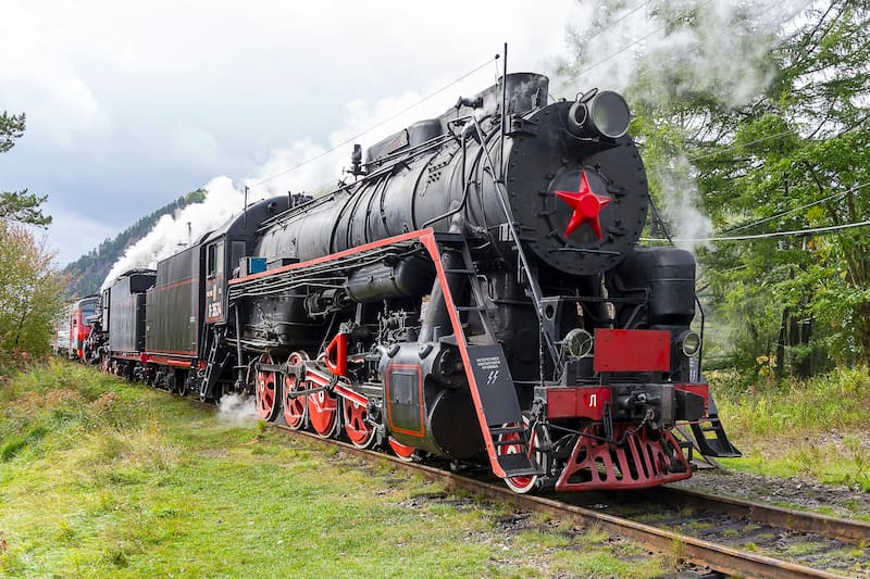 El regreso de la locomotora que emocionó a los vecinos.