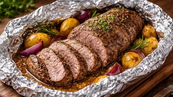 ¿Cómo hacer lomo al horno con papel aluminio? el truco para lograr una carne jugosa, tierna y con mucho sabor