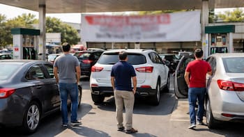 El Gobierno “colgará” lonas con esta frase en estaciones de servicio: cuál es el motivo y qué significa para los conductores