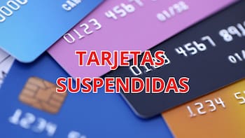 Los bancos bloquearán las tarjetas de débito de todas estas personas y quedarán suspendidas para pagar en comercios aunque no existan deudas