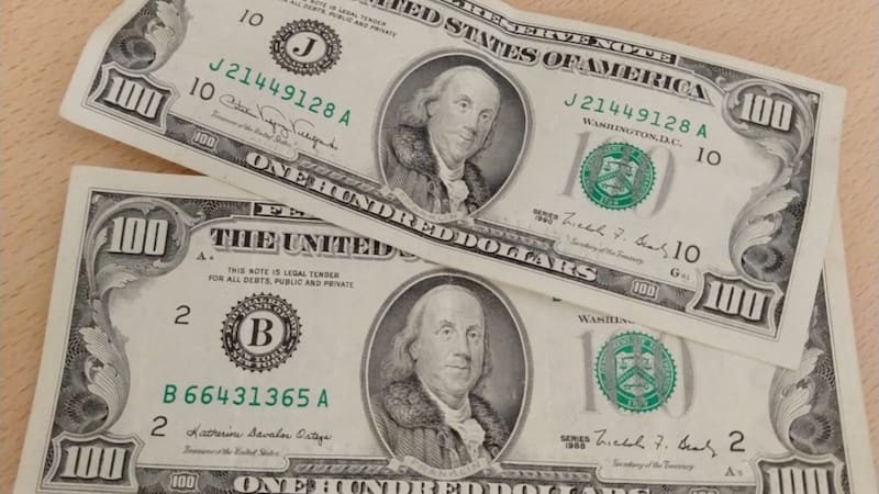 Los billetes “cara chica” son aquellos emitidos antes de 1996, que presentan un retrato más pequeño de los presidentes estadounidenses y carecen de las medidas de seguridad modernas (Fuente: Archivo).