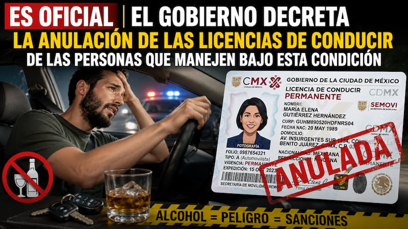 En la CDMX, la principal sanción por alcoholímetro es el arresto de 20 a 36 horas, no una multa en UMA.