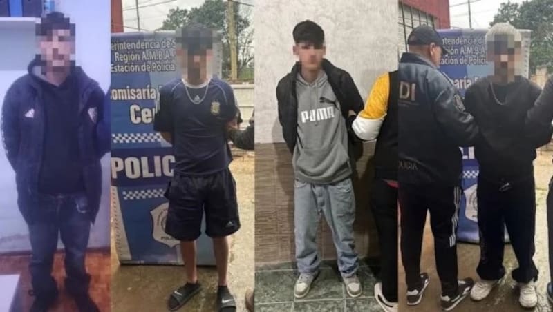 Los detenidos por el crimen