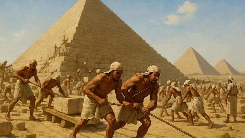 Los egipcios nos engañaron: el hallazgo que revela finalmente cómo construyeron sus pirámides. Foto: Shutterstock