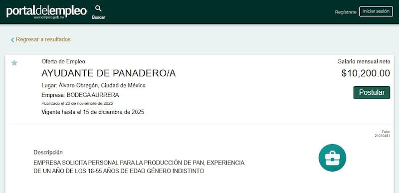 Los habitantes que quieran acceder a la vacante de ayudante de panadero en Bodega Aurrera, deberán tomar nota de una serie de requisitos que son necesarios cumplir para ser considerado elegible. (Foto: Gobierno de México).