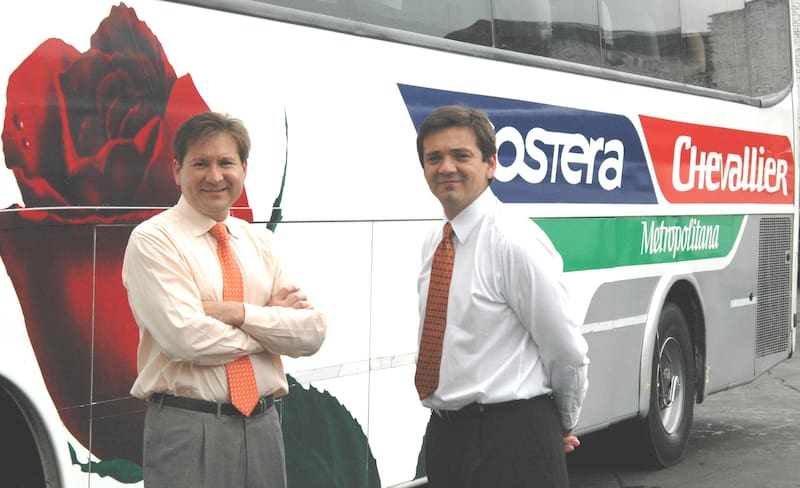 Los hermanos Javier y Eduardo Zbikoski en 2007, cuando el Grupo Metropol empezaba a crecer en el AMBA