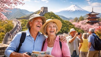 Los mayores de 55 años van a poder irse a China y Japón con el programa de turismo social del Gobierno
