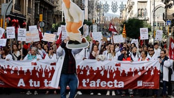 Huelga general de cuatro días: médicos de todo el país reclaman en las calles el fin de las guardias de 24 horas