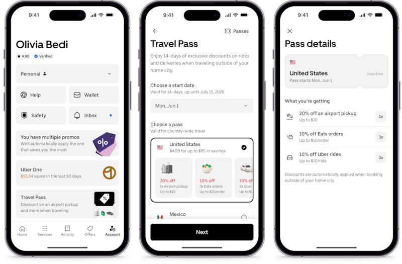 Los nuevos productos de Uber para convertirse en super app (UBER)