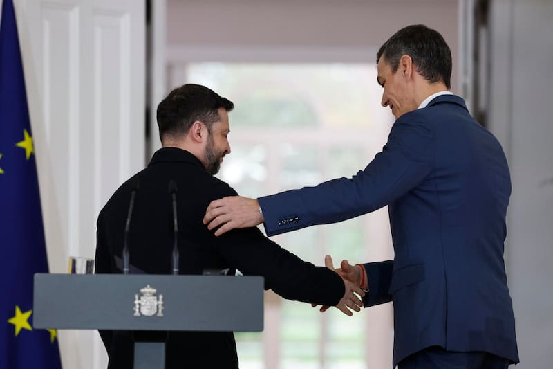 Los próximos pasos del pacto entre Zelenski y Sánchez firmado en Madrid. (Fuente: archivo)