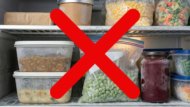 Los recipientes que nunca hay que usar para guardar la comida en el freezer | Cuáles son y por qué pueden intoxicar los alimentos y romper el congelador
Fuente: IA