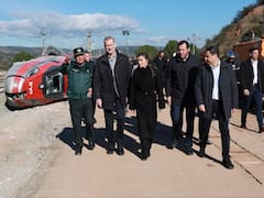 Accidente en Adamuz: el rey Felipe y la reina Letizia visitaron la zona del accidente ferroviario