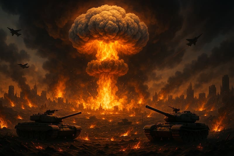 Los riesgos de la IA como disparador de una posible guerra en el futuro.