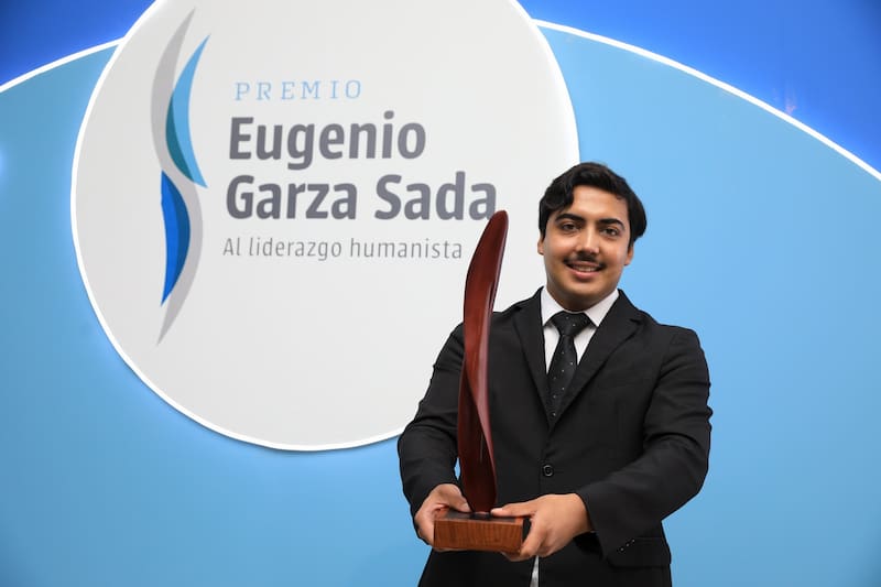 Luis Ángel Robles Morales, estudiante de Ingeniería en Mecatrónica del
Tecnológico de Monterrey | Cortesía