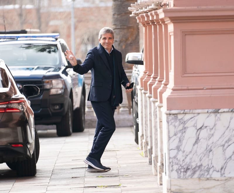Luis Caputo, ministro de Economía de la Nación.